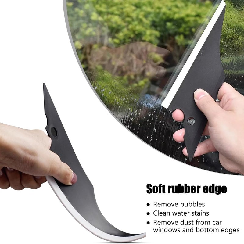 Mandark 8PCS Car Window Tint Tool Kit, Vehicle Glass Protective Film Installing Tool with Squeegee & Cutting Knife, Auto Window Vinyl Wrap Application Tint Set, Universal for Vehicles - Image 3