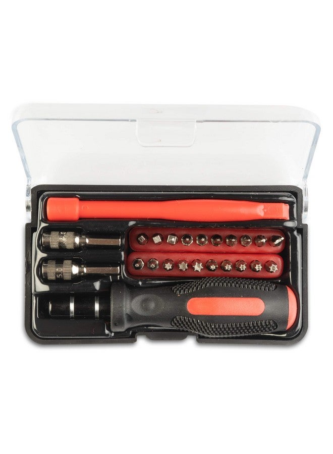 AGARO Chrome Vanadium Steel Screwdriver and Bit Set with Carry Box- 151 Pieces (Black) - Image 2