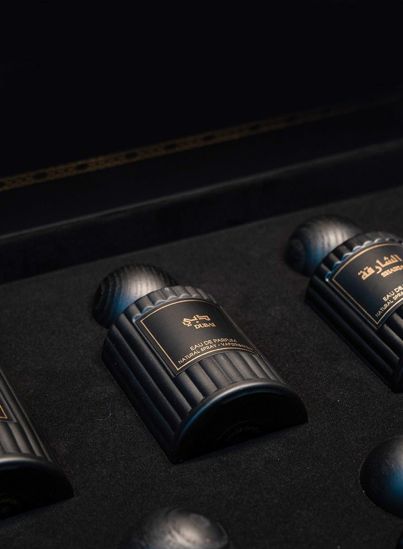 Laranza Emirates collection  Luxury Perfume Gift Set – 7 x 50ml | Unisex Perfume Oud & Musk | Long Lasting Arabic Perfume 350ml - Image 5