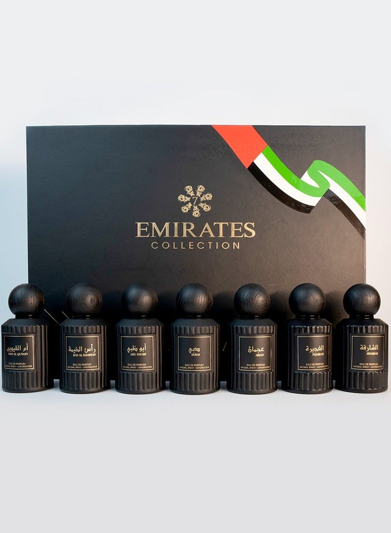 Laranza Emirates collection  Luxury Perfume Gift Set – 7 x 50ml | Unisex Perfume Oud & Musk | Long Lasting Arabic Perfume 350ml - Image 2