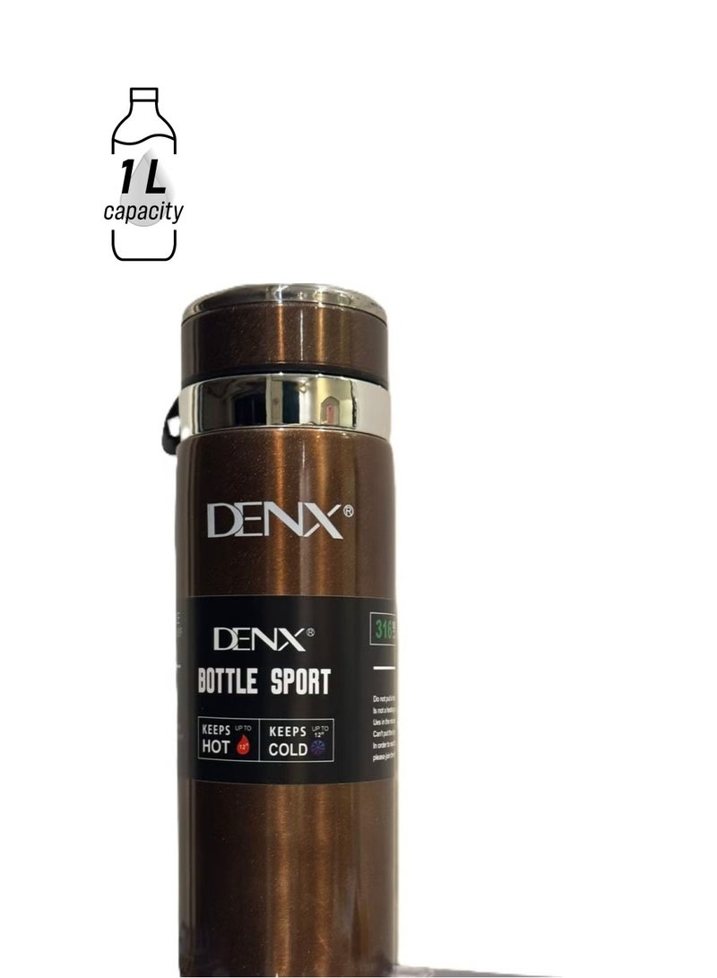 Denx Thermal Water Bottle Keep Cold and Hot Water Bottle Thermos for Coffee - Image 3
