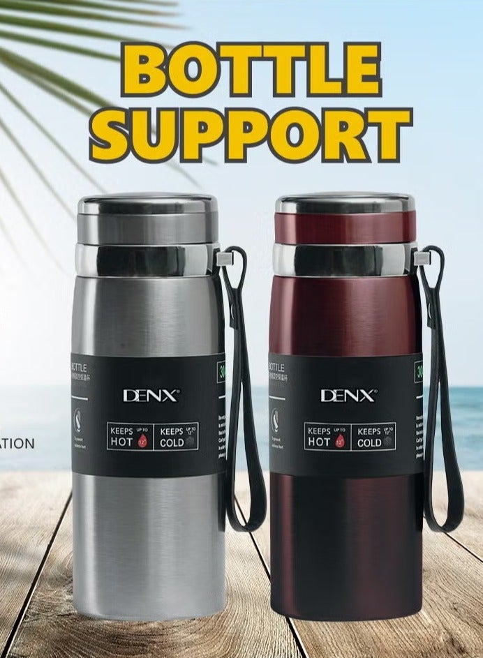 Denx Thermal Water Bottle Keep Cold and Hot Water Bottle Thermos for Coffee - Image 2