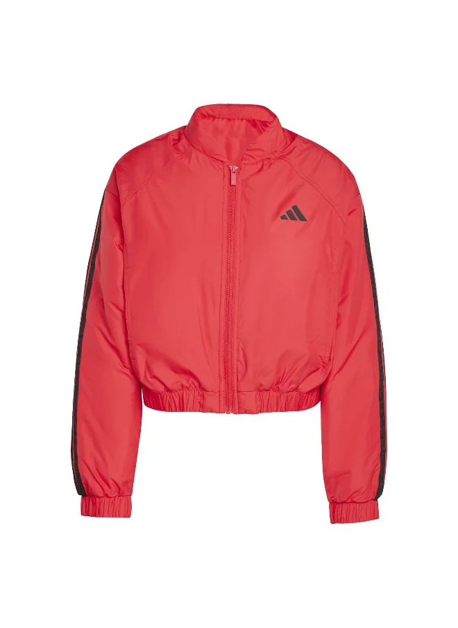 اديداس adidas essentials 3s insulated cropped bomber women jacket