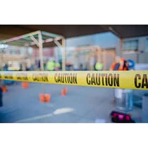 Swanson Tool Co. , Inc Swanson Tool Co., Inc Swanson Tool Co BT100CAU2 3-Inch by 300-Feet 2-MIL Barricade Safety Tape "Caution" Yellow with Black Print - Image 3