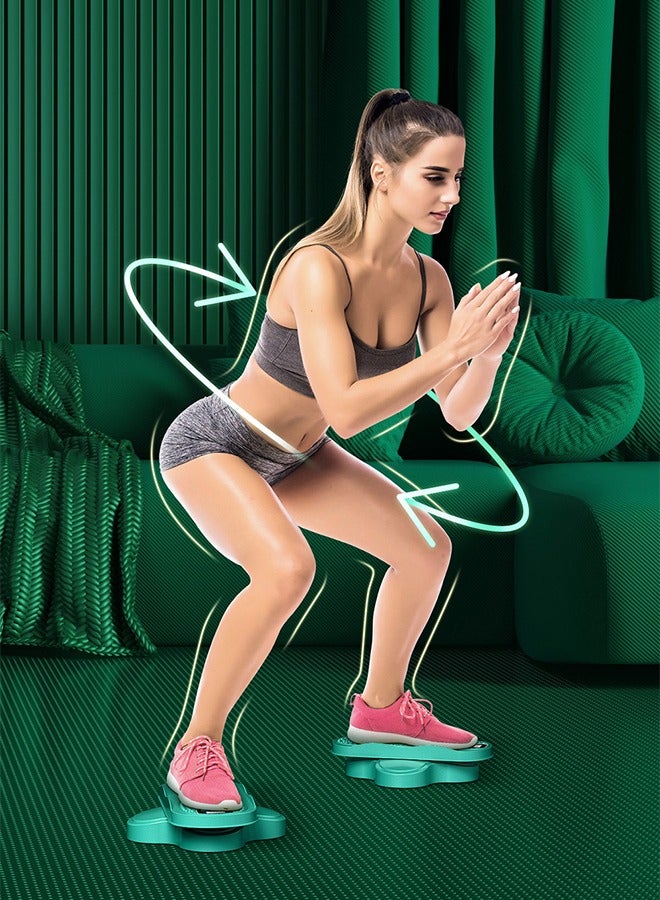 جرويك لوح تمارين البطن، وجهاز شد الخصر، ولوح تمارين الخصر الملتوي، ولوح الالتواء، ومعدات اللياقة البدنية، ومعدات اللياقة البدنية العائلية - Image 3