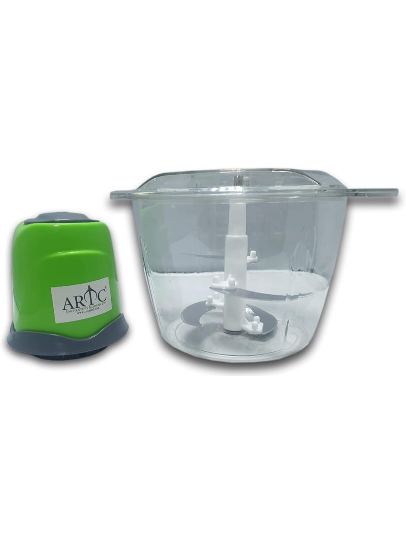 ARTC ARTC Food Chopper Electric Meat Grinder Machine Kitchen Aid Mini Food Processor Grinder for Meat Vegetables Fruits and Nuts Chopper 300W 3L - Image 3