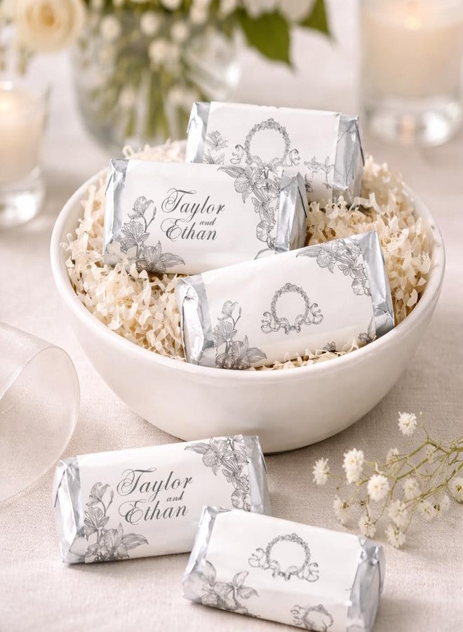 Dashleigh Mini Candy Bar Labels, 180 Blank Printable Stickers 2.5x1.5 Inch for Miniature Chocolate Bars - Party Favor Wrapper Labels for Wedding, Graduation, Birthday, Baby Shower, Inkjet and Laser - Image 3