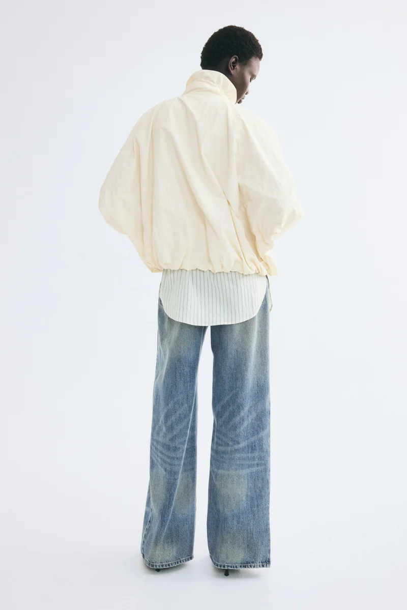 H&M  Oversized nylon jacket for Women | Best Price UAE