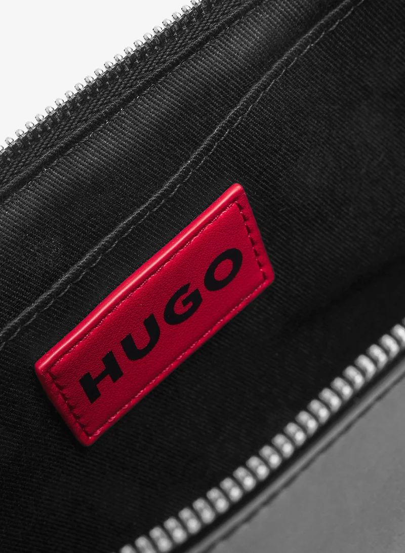 HUGO Black Crossbody bag with logo lettering for Women | Best Price UAE