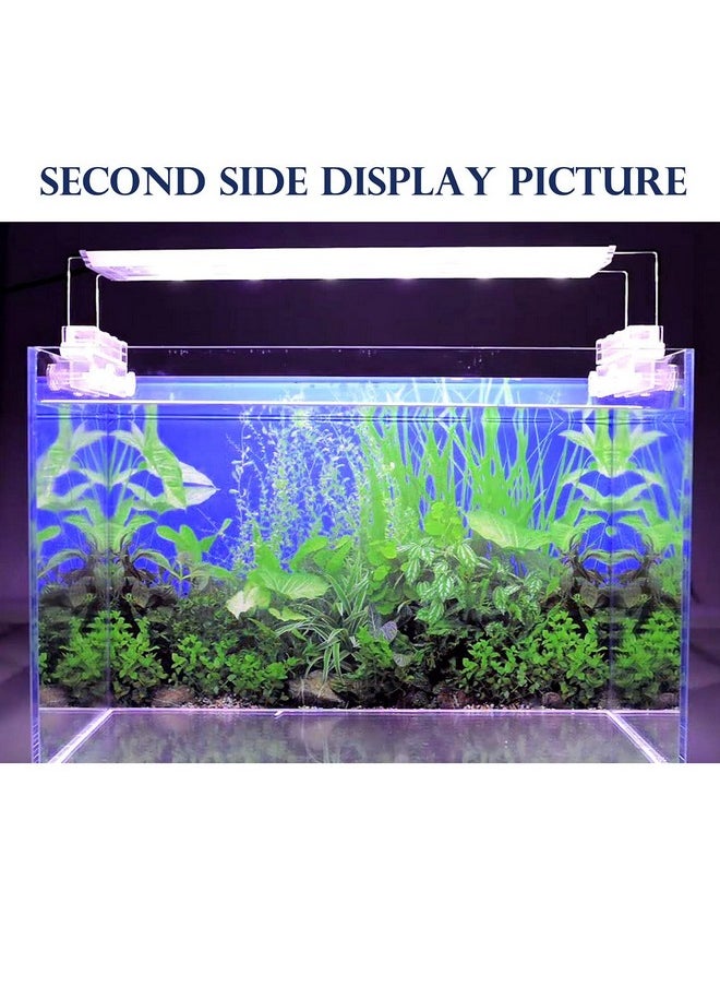 ELEBOX ELEBOX New 20" x 48" Fish Tank Background Paper Wallpaper 2 Sided Colorful Seaweed Water Plants Aquarium Background Picture  - Image 5