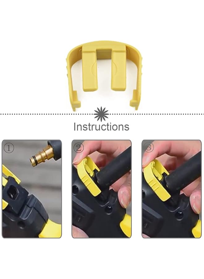 Generic 3 Pcs Car Washer Clips C Clip For Karcher K2, Car Home Pressure Power Washer Trigger Gun Replacement C Clip For Karcher K2 K3 K7  - Image 5