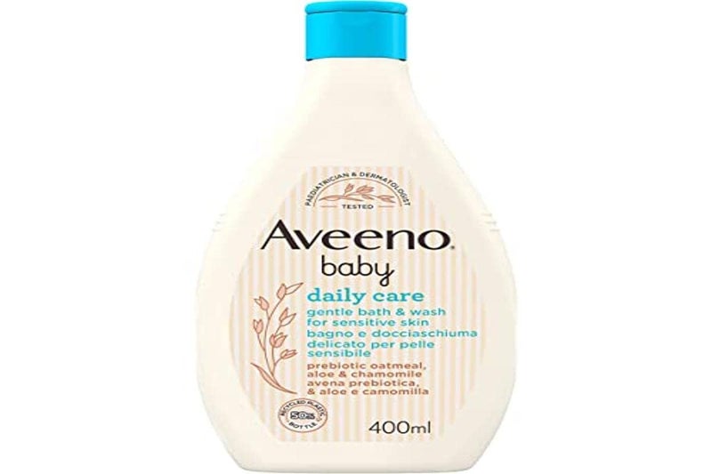 Aveeno Baby Daily Care Gentle Bath & Shower Gel for Children for Deep Cleansing Sensitive Skin Baby Shower Gel with Oats for Bath 400 ml