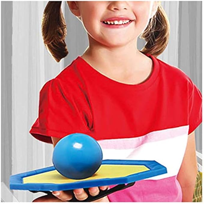 Balls Stress Relief ToysStress Relief , Sticky Ceiling Juggling Sticky Game Catch for Children Parents, Can Be Glued to The Ceiling (Color : Blue, Size : 45mm) - Image 3
