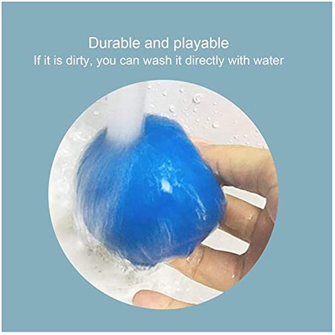 Balls Stress Relief ToysStress Relief , Sticky Ceiling Juggling Sticky Game Catch for Children Parents, Can Be Glued to The Ceiling (Color : Blue, Size : 45mm) - Image 5