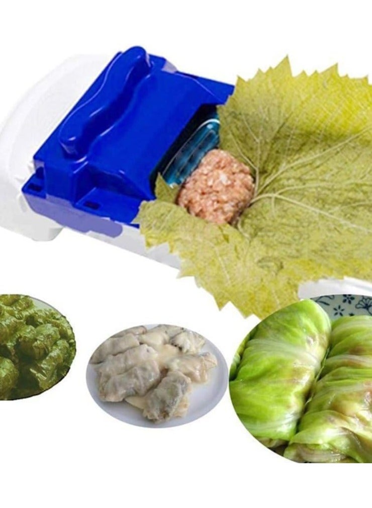 Roller Vegetable Meat Roller Rolling Machine Leaf Roll Maker Filled Grape Cabbage Leaf Rolling Machine Sushi Rolling Meat Roller Vegetable Meat Roller Suitable For kitchen beginner children  - Image 3