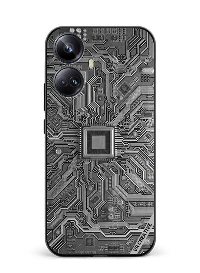VR CREATIVE Protective Case Cover For Realme 10 Pro Plus Layer Design Multicolour - Image 1