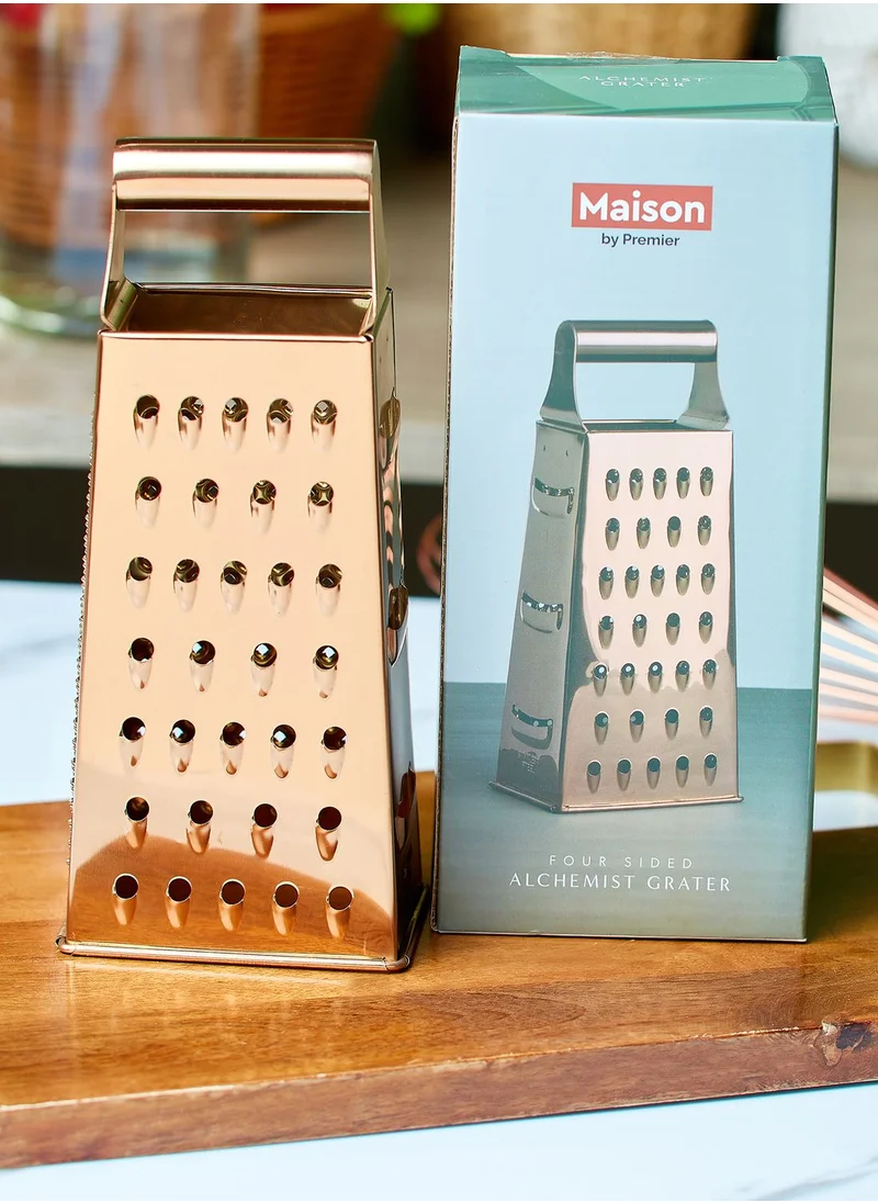 Premier Alchemist Rose Gold 4 Sided Cheese Grater
