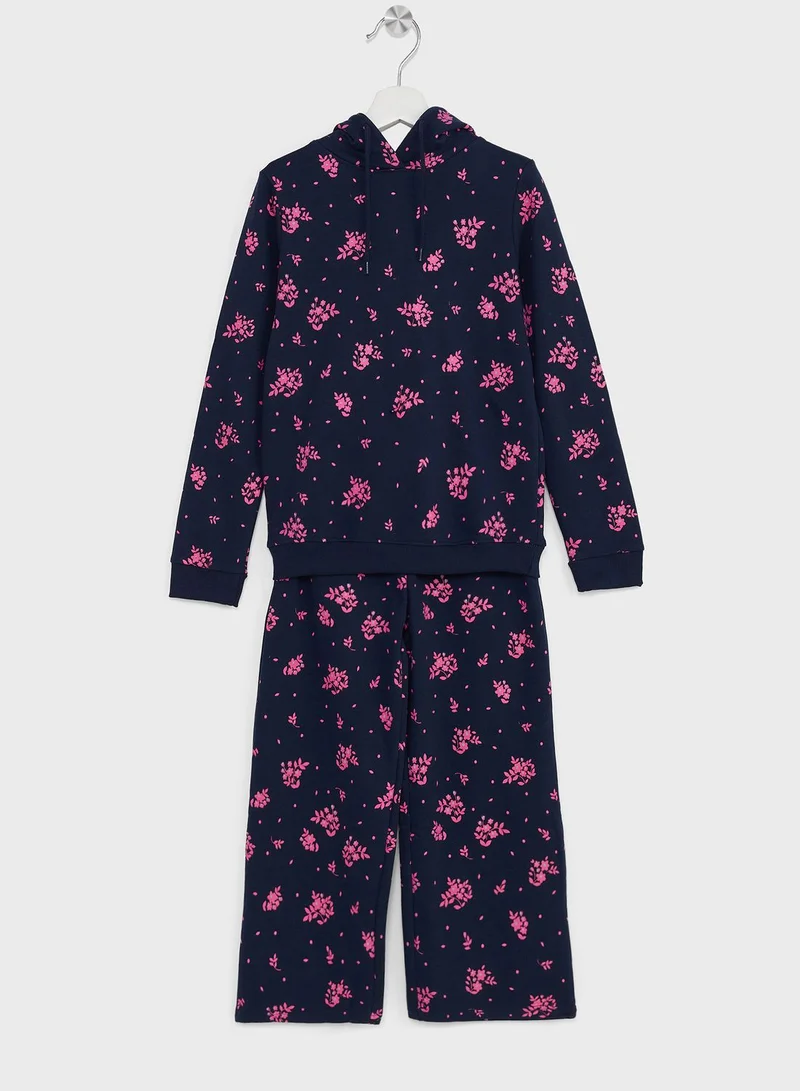 Pinata Pullover Hoodie & Joggers For Girls