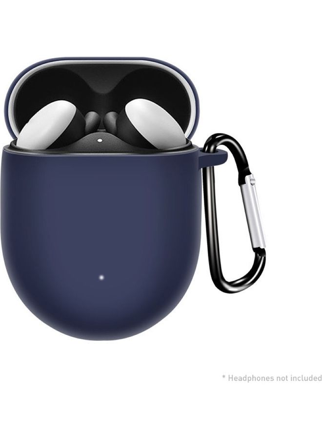 Wireless Protective Earphones Case For Google Pixel Buds Dark Blue