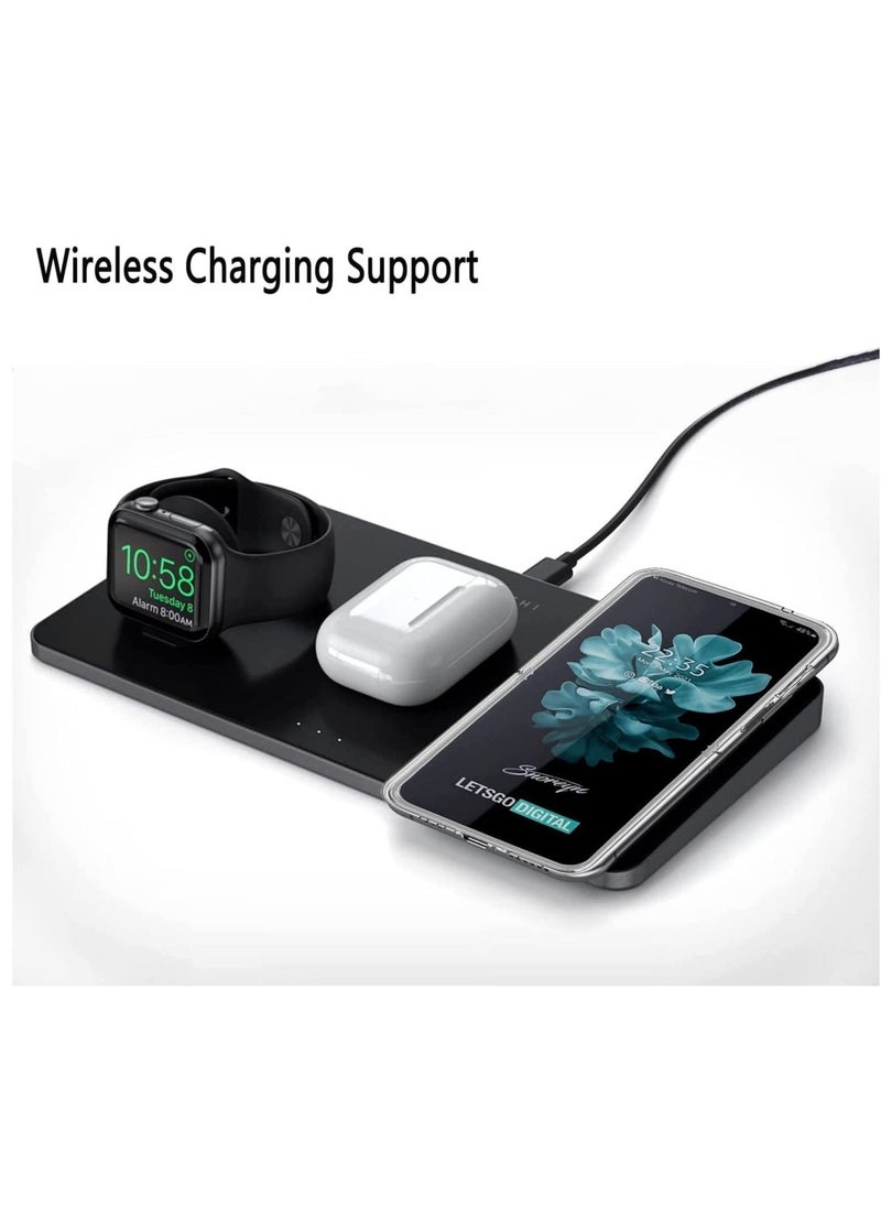 ELTRAZONE Samsung Galaxy Z Flip 3 Case,Clear Shockproof Silicone Case Armour Protective Cover [Slim-Fit] Hard PC Full Cover Phone Case for Samsung Galaxy Z Flip 3 5G Transparent - Image 4