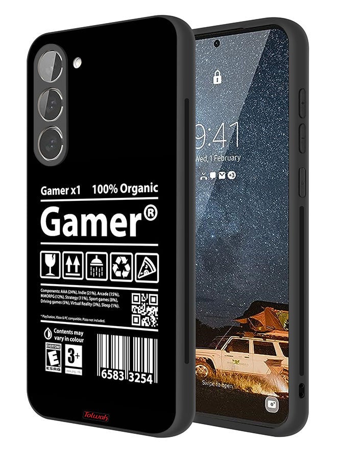 Tolwak Samsung Galaxy S23 5G Protective Case Cover Gamer Sticker  - Image 1