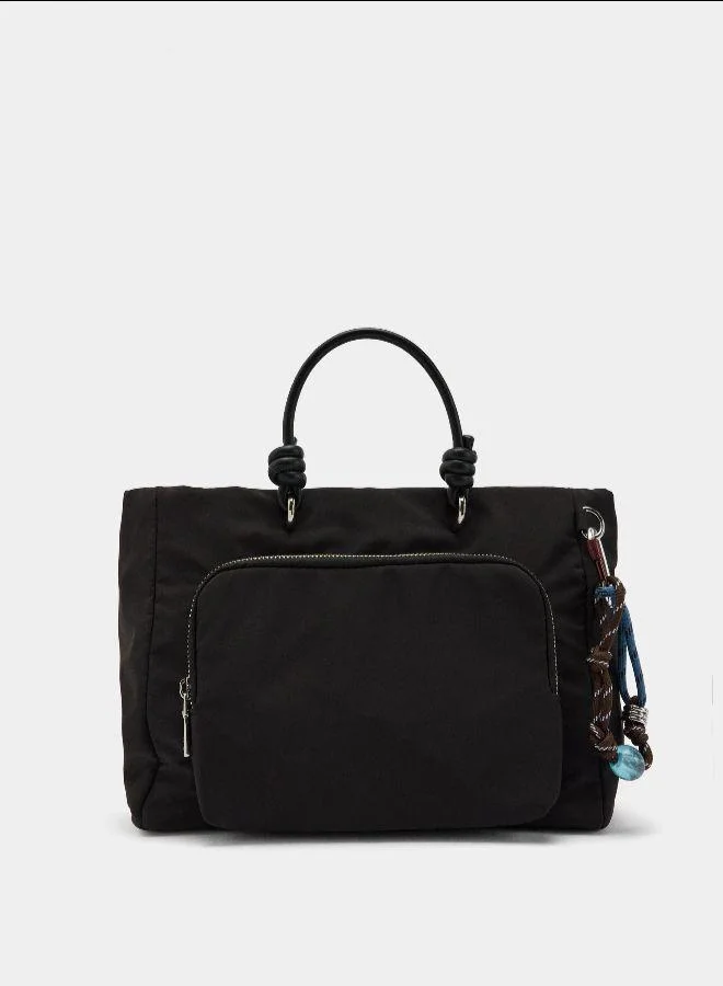 بارفوا حقيبة نايلون مع قلادة M