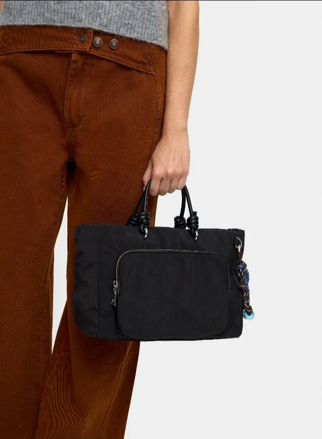 بارفوا حقيبة نايلون مع قلادة M