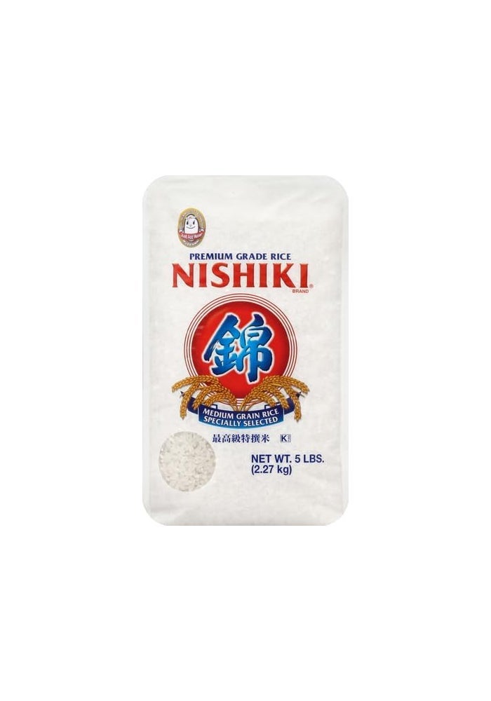 Nishiki أرز نيشكي بريميوم متوسط الحبة - 5 أرطال - Image 2