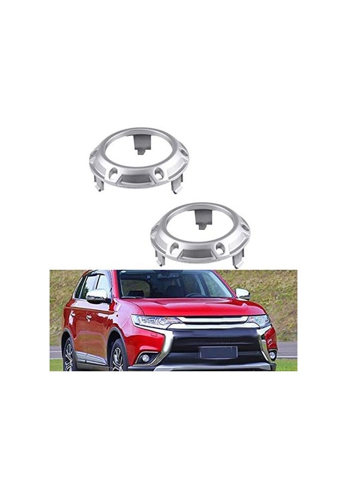 DEMULAX Car Front Fog Lamp Cover Frame for Mitsubishi Outlander 07-09 - Image 5