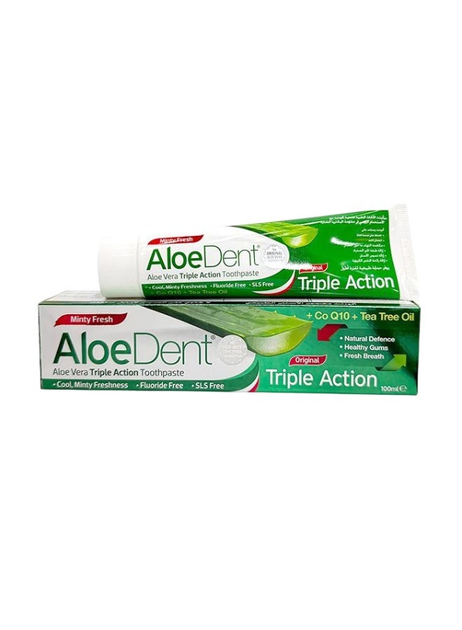 AloeDent Triple Action Toothpaste 100 ml