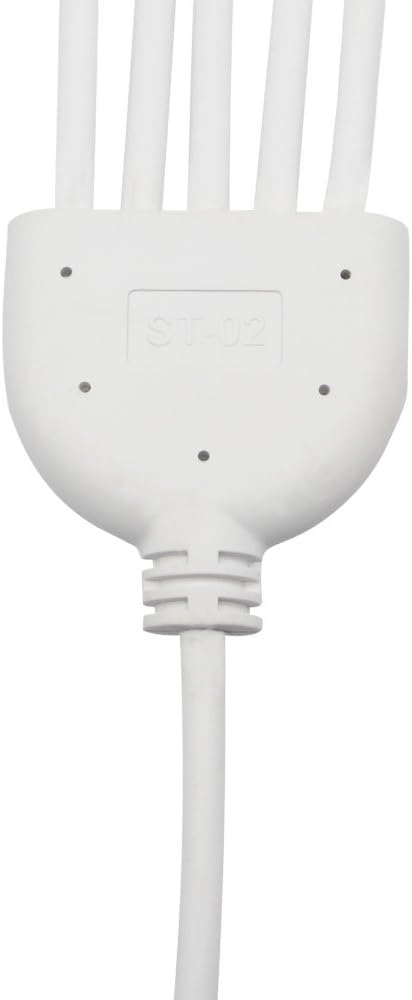 SinLoon SinLoon T5 T8 LED Splitter Cable 3Pins LED Wire Connector 5 Way Splitter Extension Cord for Ceiling Lights LED Tube Lamp Holder Socket1to 5  - Image 4