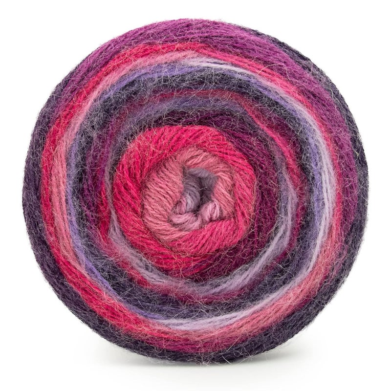Heartbeats Shawlie is A Premium Tri Blend of Mohair,Wool&Acrylic. Pack of 1 Ball-150Gm. (Shl007), Multicolour - Image 2