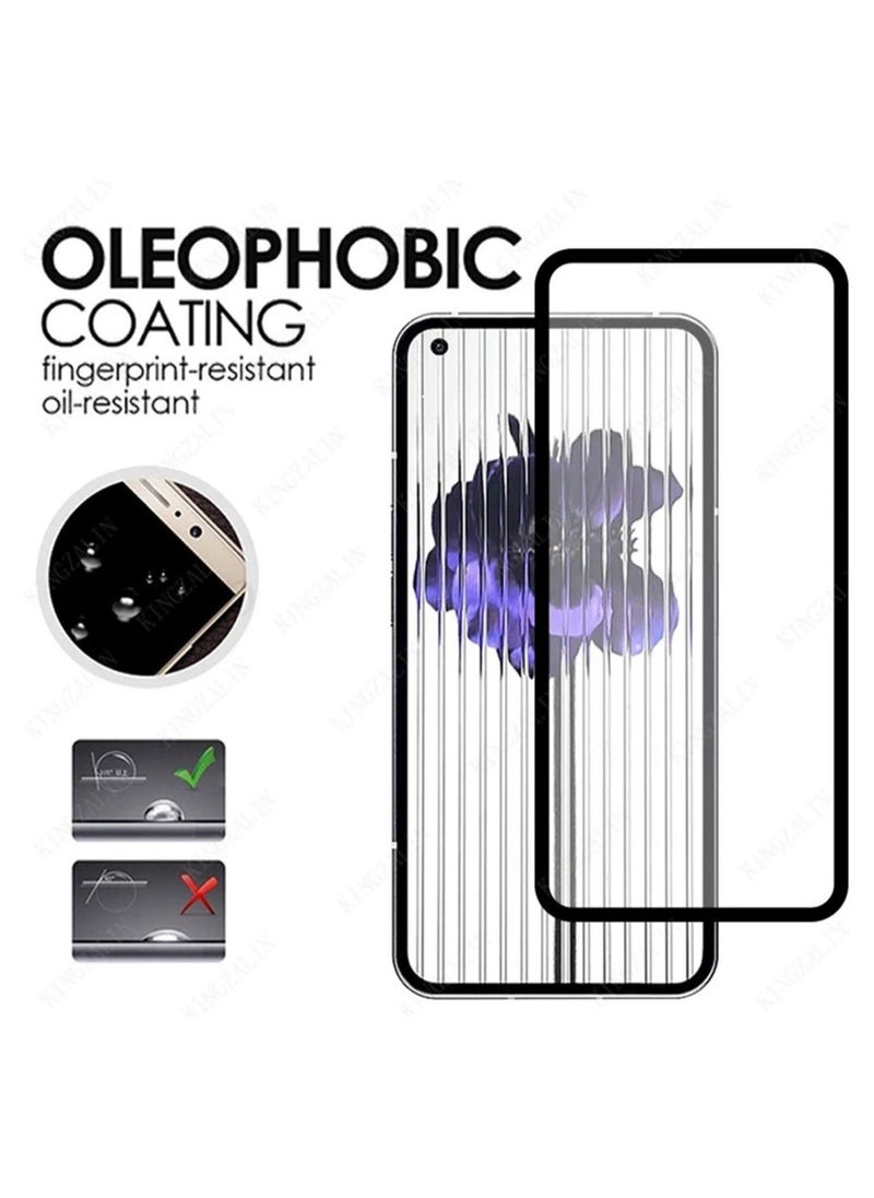 Raxoom (1+2pcs) Compatible with Nothing Phone 1 Case Clear Transparent with Screen Protector Reinforced Corners TPU Shock-Absorption Flexible Cell Phone Cover - Image 3