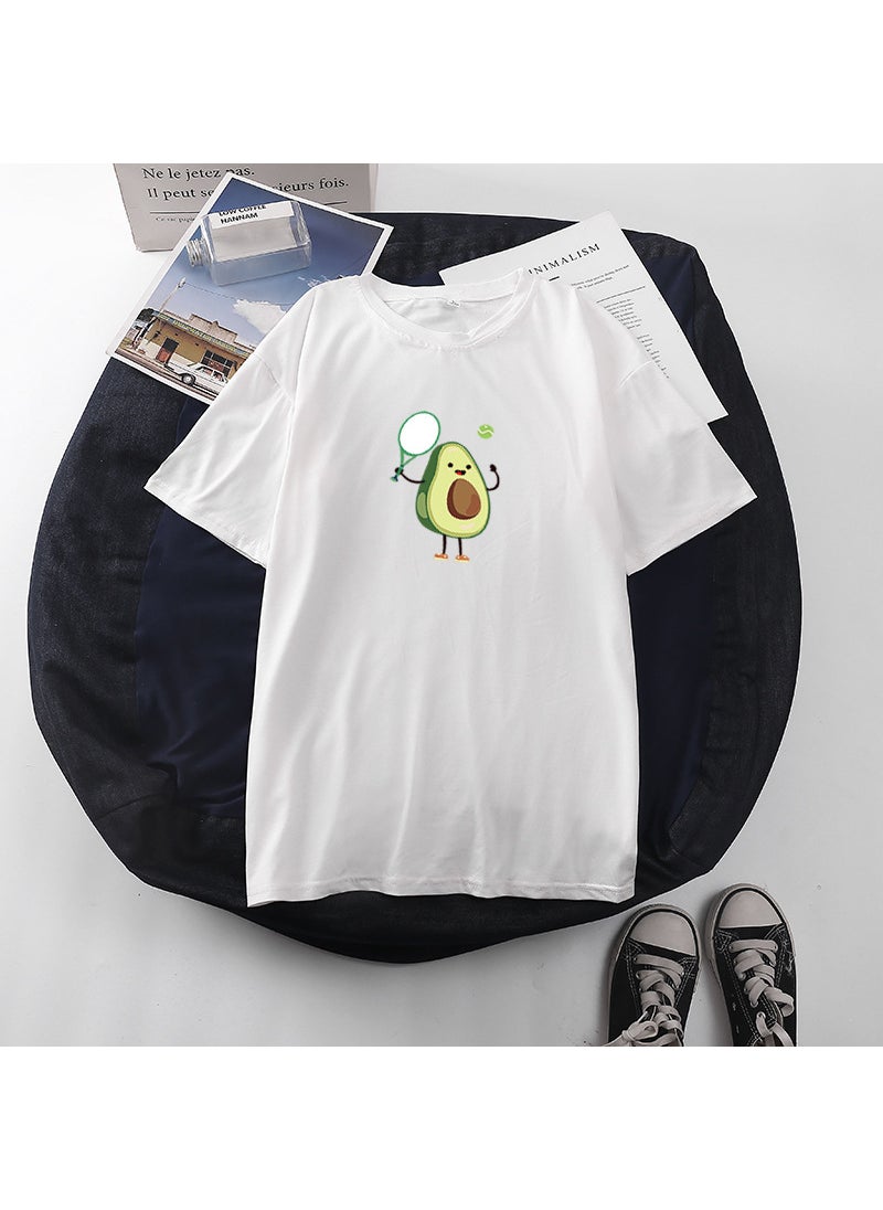 Generic - Custom Womens Tee Minimalist Short-Sleeve Pat the ball t - Image 1