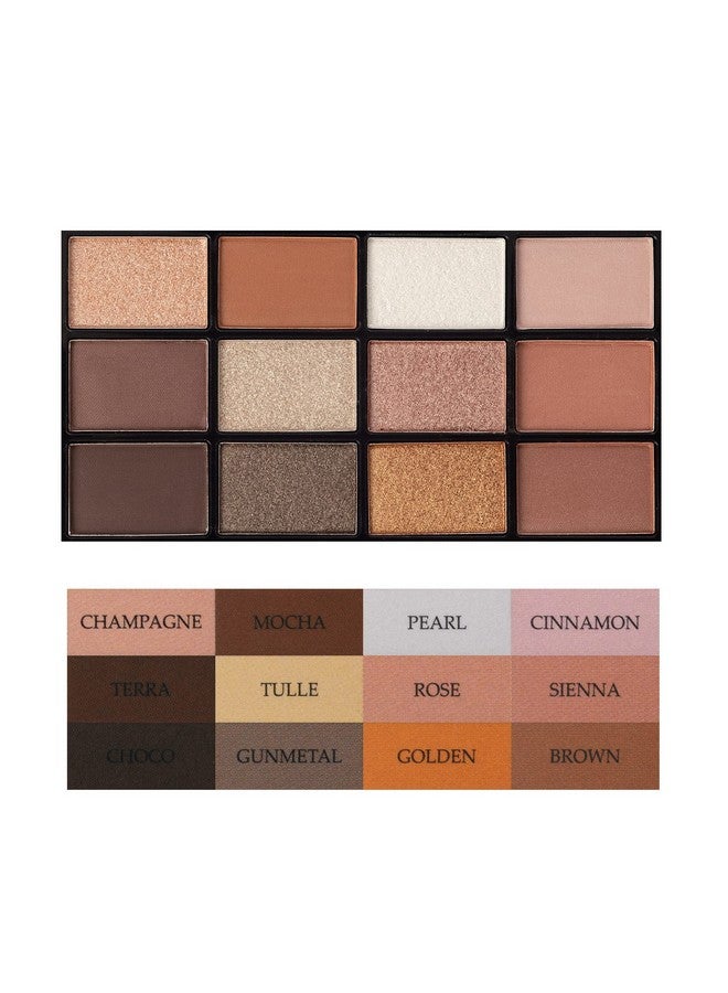 DECENTNESS 12 Colors Eyeshadow Palette Makeup Shades Nude Matte Shimmer Glitter Pigment Pro Long Lasting&Waterproof Highlighting Makeup Paletteideal Gift(Natural Credential) - Image 5