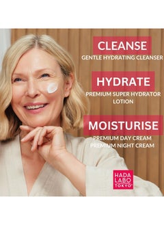 Hada Labo Tokyo Premium Lotion Intense Super Hydrator with Super Hyaluronic Acid For All Skin Type 150 ml Bottle Pack of 1  - Image 3