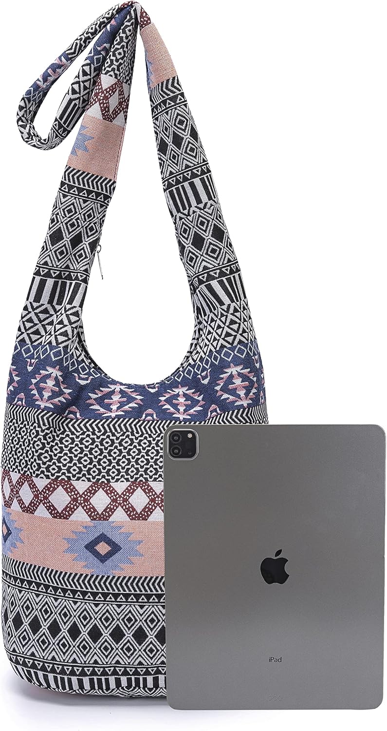 Coton Pose Women Shoulder Handbags Fashion canvas Hippie Crossbody Bags Bohemian Animal Prints Hobo Bags - Image 2