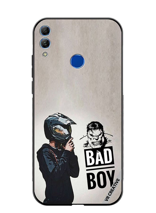 VR CREATIVE Protective Case Cover For Honor 10 Lite Bad Boy Design Multicolour