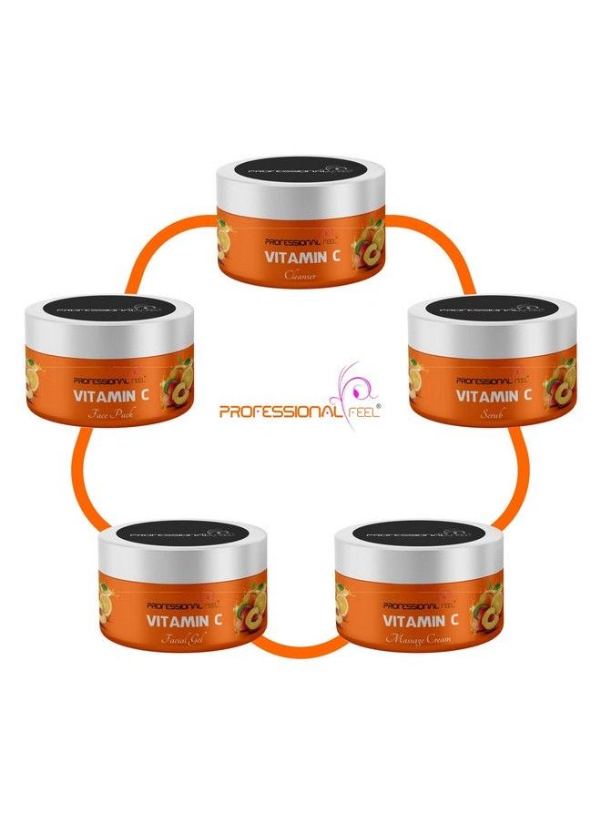 professional feel Vitamin C Facial Kit 250 Gm (Set Of 5)  - Image 5