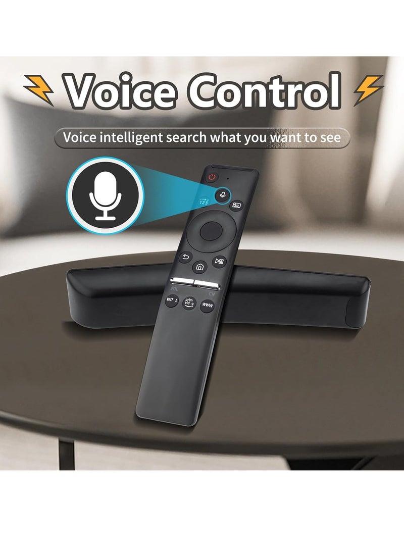 ELTRAZONE Universal Replacement Voice Remote Control for Samsung Smart TVs, Samsung Smart TV Remote Control with Voice Function, for Samsung Crystal Curved 4K 8K TVs (2020/2021) with battery - Image 4