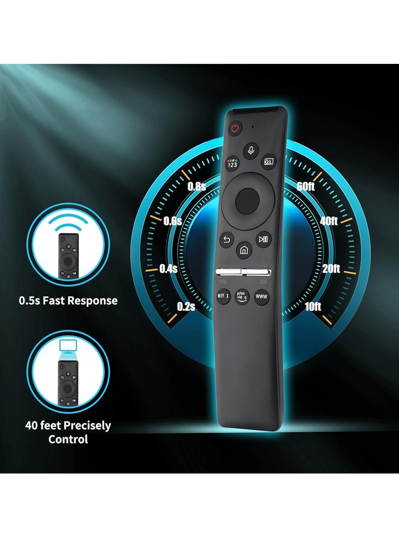 ELTRAZONE Universal Replacement Voice Remote Control for Samsung Smart TVs, Samsung Smart TV Remote Control with Voice Function, for Samsung Crystal Curved 4K 8K TVs (2020/2021) with battery - Image 5