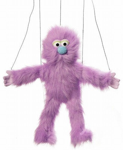 Silly Puppets دمية خيطية وحش بنفسجي - Image 1