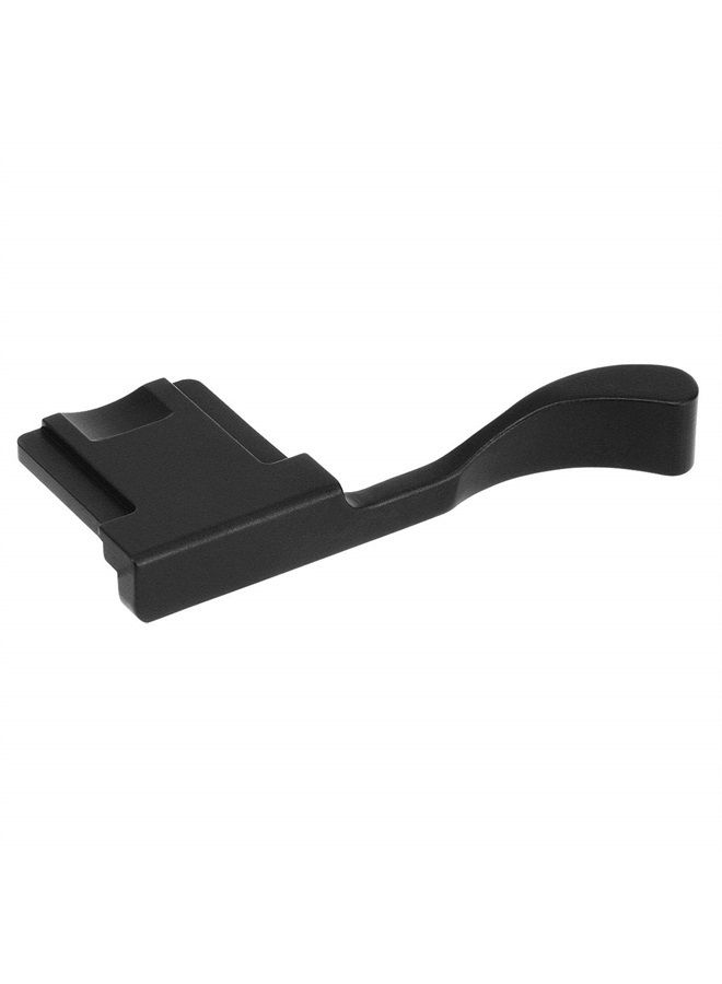 Haoge THB-X2B Metal Hot Shoe Thumb Up Rest Hand Grip for Fujifilm Fuji X100V Camera Black - Image 1