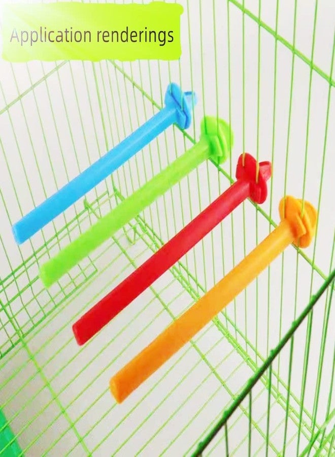 VAYINATO® Plastic Birds Cage Standing Perches (Colors May Vary) (Pack of 5) by Petzlifeworld - Image 2