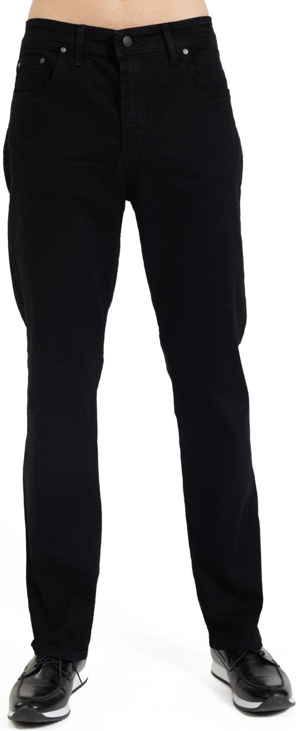 New Season Men's Four Seasons Lycra Regular Full Mold Straight Leg Zippered High Quality Jeans 720