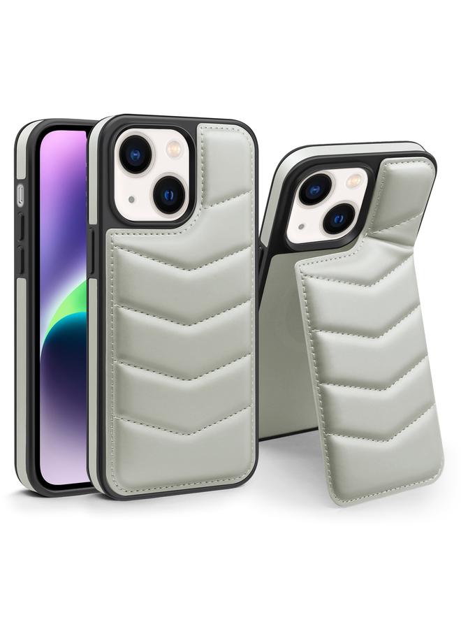 S-TOP Case For iPhone 14 Down Jacket Card Bag Holder MagSafe Phone Case - Image 1