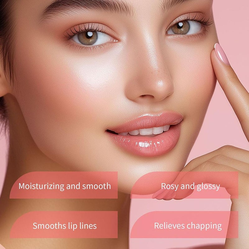 Lip With Brush Moisturizing And Plumping Lip Care For Dry Lips Day Night Hydrating Deeply Nourishing - Image 4