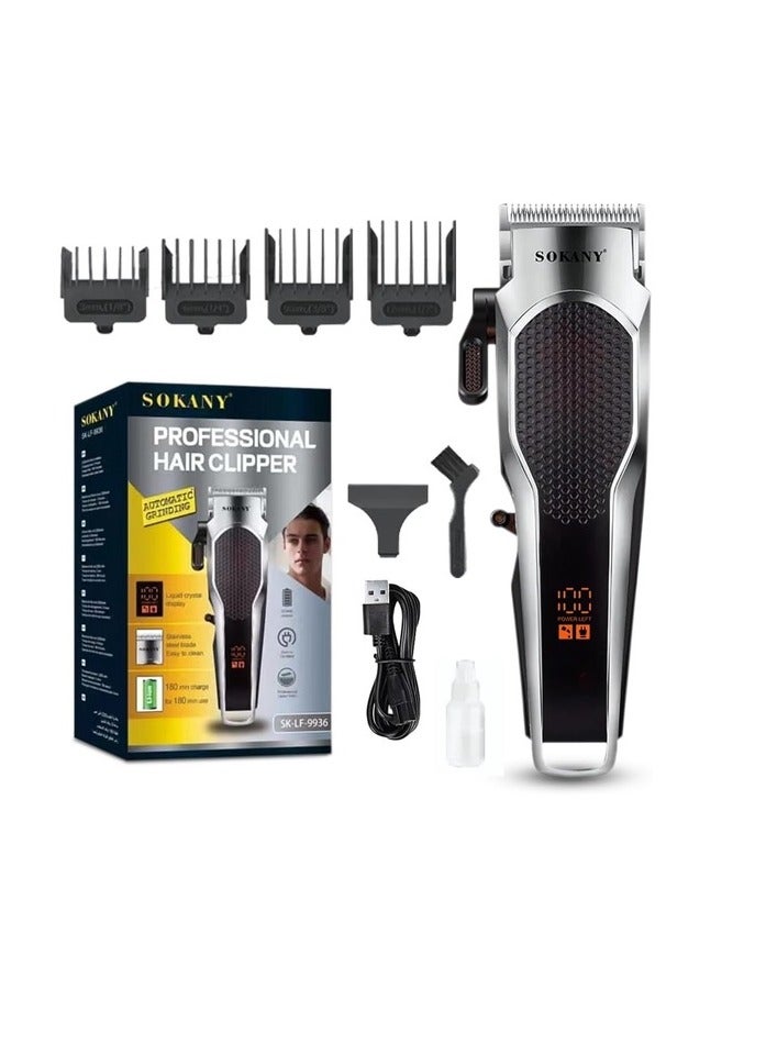 Generic Sokany SK-LF-9936 Professional Hair Clipper with 3, 6, 9, 12 mm Combs, Works up to 3 Hours Continuously  - Image 2