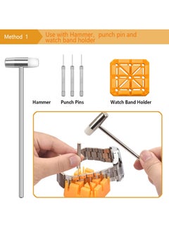 Milatech Watch Repair Kit, Watch Link Removal Tool, Watch Band Adjustment  - Image 3