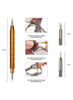 Milatech Watch Repair Kit, Watch Link Removal Tool, Watch Band Adjustment  - Image 4